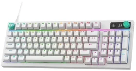 Logitech G316 X bílá / Herní klávesnice / 98% / DE layout (920-014272)
