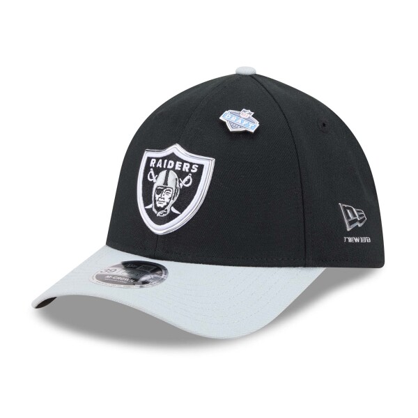 New Era Pánská kšiltovka Las Vegas Raiders NFL 2026 Draft 39THIRTY M-Crown Flex Velikost: M/L
