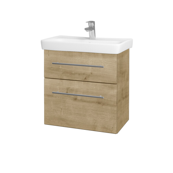 Dřevojas - Umyvadlová skříňka GO SZZ2 60 - D09 Arlington / Úchytka T02 / D09 Arlington 148591B