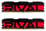 GOODRAM RIVAL Radiant červená / Operační paměť / 32 GB (2x16 GB) / DDR4 / 3200 MHz / CL16 / DIMM (GGRRD4-32L16A/32GDC)