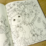 Fairy Touch of Magic, umělecké antistresové omalovánky, AJ, Klára Marková