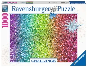 RAVENSBURGER Třpytivé Challenge: Glitter 1000 dílků