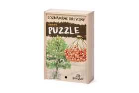 Sada puzzle - Poznáváme dřeviny
