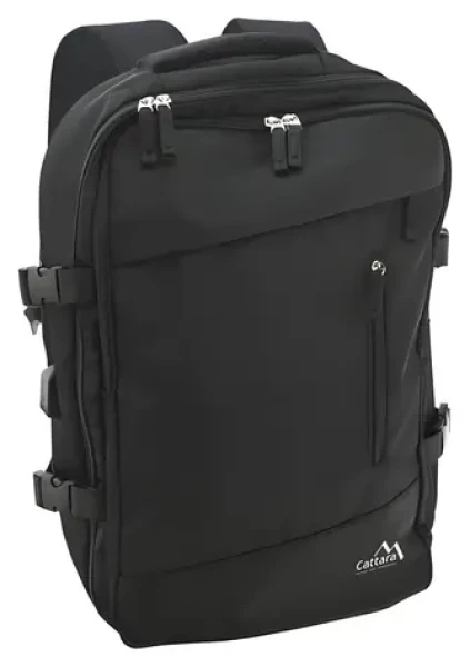 Cattara Batoh AIR BLACK 25 l / Batoh / 31 x 44 x 18 cm / 100% polyester / 4x kapsy (13874)