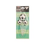 Dortisimo Svíčky Fotbalové míče balónky (3 ks)