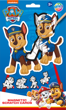 Magnetické vyškrabávací obrázky Tlapková patrola 10 ks - Craft Creative