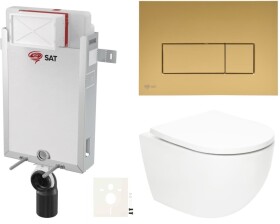 Závěsný WC set k zazdění SAT Fusion SIKOSZTORFUGM SIKOSZTORFUGM