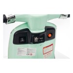Mamido Dětský elektrický skútr Vespa ROMA zelený