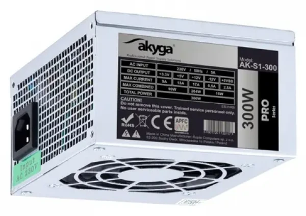Akyga AK-S1-300 / Zdroj / SFX / 300W (AK-S1-300)