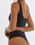 Organic Basics Smooth Bralette Black L
