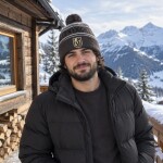 New Era Pánská zimní čepice Vegas Golden Knights NHL Pom Wordmark