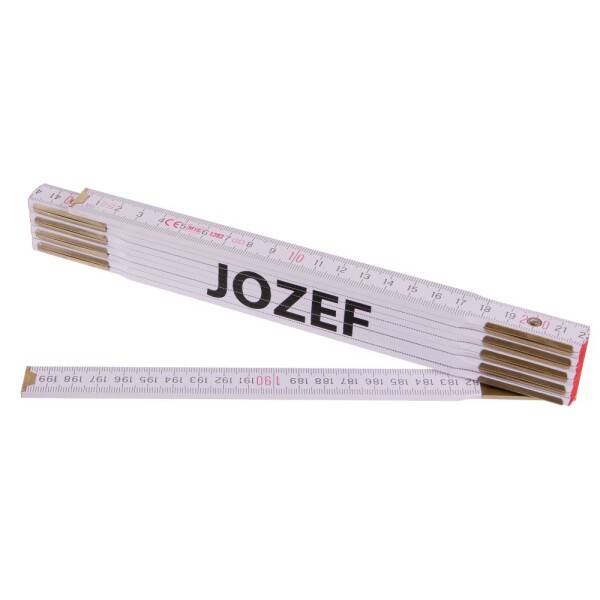 Metr skládací, 2m, dřevěný, PROFI, "JOZEF"
