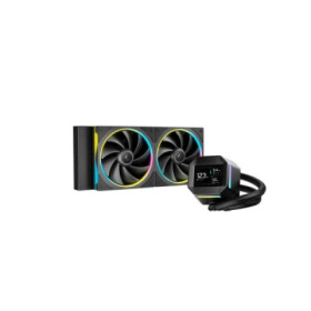 DEEPCOOL Vodní chladič LM240, ARGB, 2x 120mm, AM5, LGA1851, černá EDF_1808072