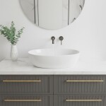 REA - Podomítková umyvadlová baterie LUNGO Titan + BOX REA-B6383