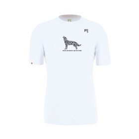 KARPOS Wild Animal T-Shirt, Bright White/Print 1 velikost: L
