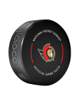 Inglasco / Sherwood Puk Ottawa Senators NHL Official Game Puck 2024-2025