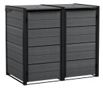 KETER HIDE AWAY skříňka na popelnice 240 L