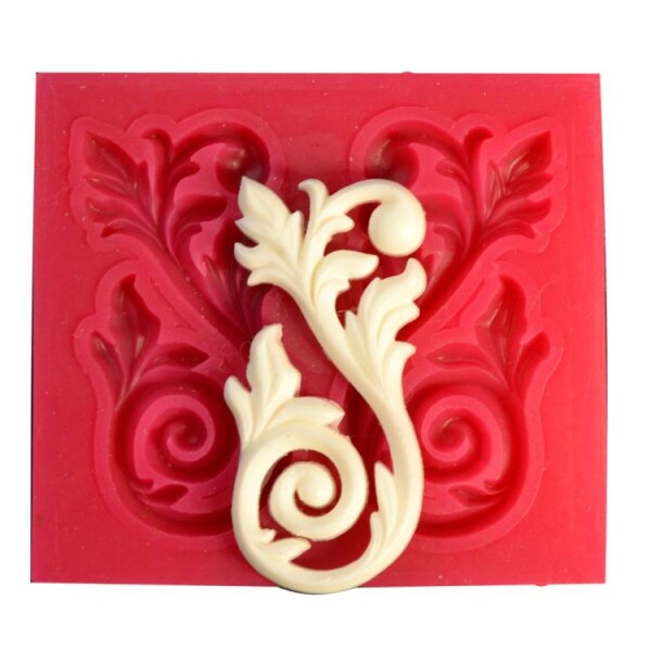 Cesil Silikonová forma Ornamenty 4 2 cm