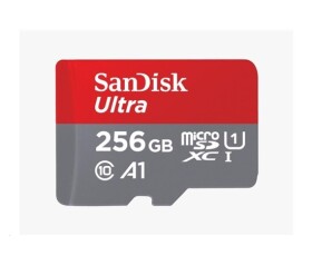 SanDisk MicroSDXC karta 256GB Ultra (150 MB/s, A1 Class 10 UHS-I) + adaptér EDF_493432
