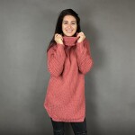 HOSH Pletený jednobarevný rolák CLAIRE Barva: Tmavě šedá