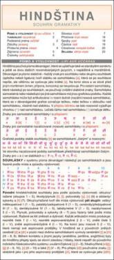 HINDŠTINA souhrn gramatiky - Svetislav Kostić