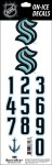 Sport Star Samolepky na helmu Seattle Kraken NHL Decals