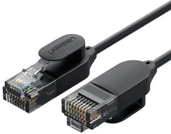 Ugreen NW122 černá / Síťový kabel / RJ45 / Cat.6A UTP / 1,5 m (UGR388BLK)