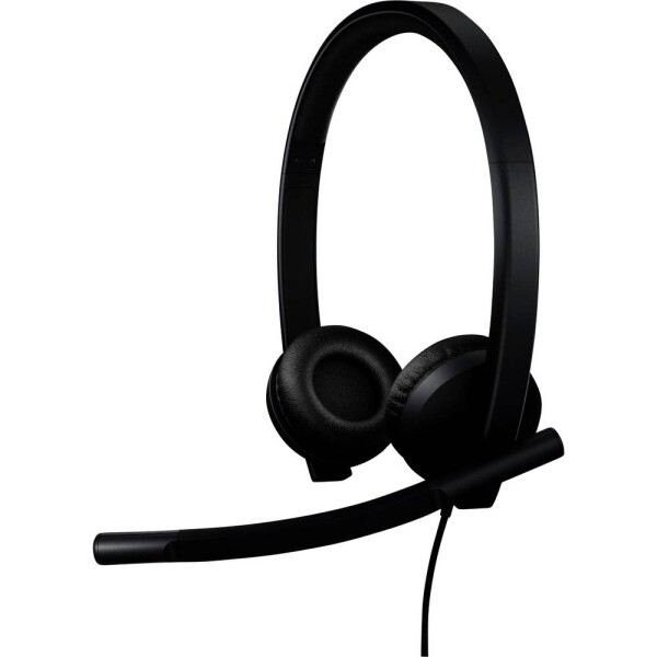 Logitech H570e Headset otevřená (On Ear) kabelová černá Hi-Fi