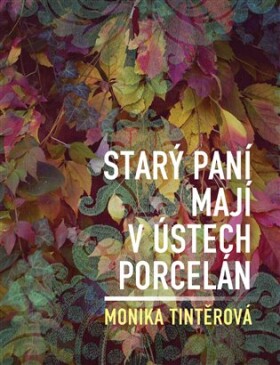 Starý paní mají ústech porcelán Monika Tintěrová