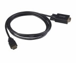 Akasa AK-CBHD26-20BK / kabel HDMI na VGA / FullHD / 60Hz / 2m (AK-CBHD26-20BK)