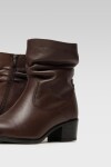 Kotníkové boty Go Soft EST-GUSTA-12 Přírodní kůže (useň) - Lícová
