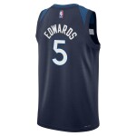 Nike Dětský dres Minnesota Timberwolves NBA Anthony Edwards #5 Swingman Navy (YOUTH)