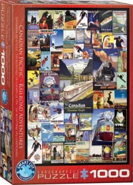 EUROGRAPHICS Puzzle Dobrodružství na železnici