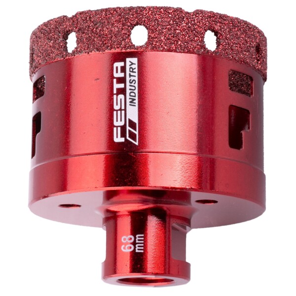 Korunka vykružovací diamantová, 68mm, M14, PROFI, FESTA INDUSTRY