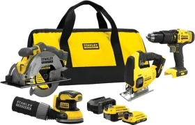 Stanley SFMCK412MDS-QW / Sada elektronářadí / 4dílná (SFMCK412MDS-QW)