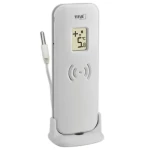 TFA 30.3255.02 / Bezdrátové čidlo teploty s kabelovým senzorem / -40 až +60 °C / dosah 100 m / 433 MHz / kabel 200 cm