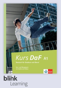Kurs DaF A1 – Digitale BlinkLearning – Kurs./Übungsbuch – Lernende (14 měsíců)