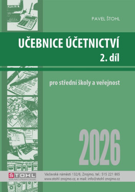Učebnice Účetnictví II. díl 2026 - Pavel Štohl