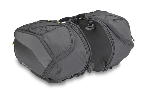 Ea127B boční brašny Givi, černé, rozšiřitelné, objem max. 30 l., (základní řada Easy), od 2024