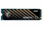 MSI SPATIUM M450 1TB / M.2 2280 / PCIe Gen4 / 3D NAND flash / R: 3600MBps / W: 3000MBps / MTBF: 1.5mh / 5y (S78-440L920-P83)