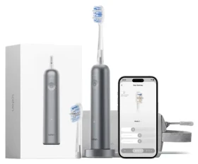 Laifen Wave Pro LFTB02-A vesmírně šedá / Elektrický zubní kartáček / oscilační / 66 000 pohybů/min / Bluetooth / IPX8