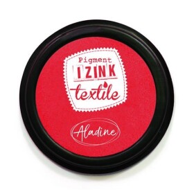Razítkovací polštářek na textil IZINK textile - červený