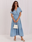 Dámské šaty IT SK A8098QYTS.98 světle modré - FPrice one size