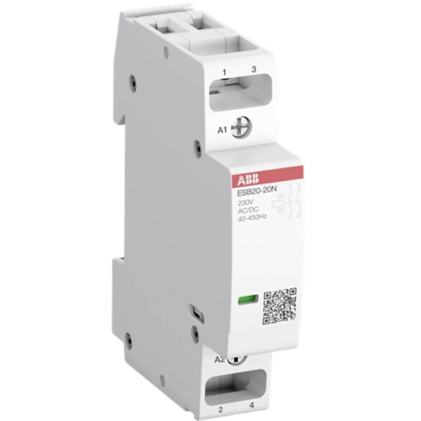 ABB ESB20-11N-06 instalační stykač 1 spínací kontakt, 1 rozpínací kontakt 220 V, 250 V 1 ks