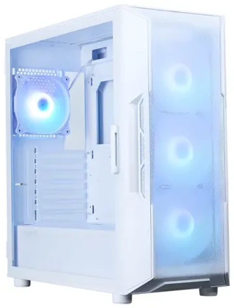 ZALMAN i3 Neo ARGB V2 bílá / Skříň / ATX / 4x120mm ARGB / 1x USB-C + 1x USB-A / bez zdroje / temperované sklo (i3 Neo ARGB V2 White)