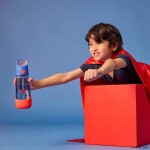 B.box 1444 Lahev na pití s brčkem 600 ml - Superman