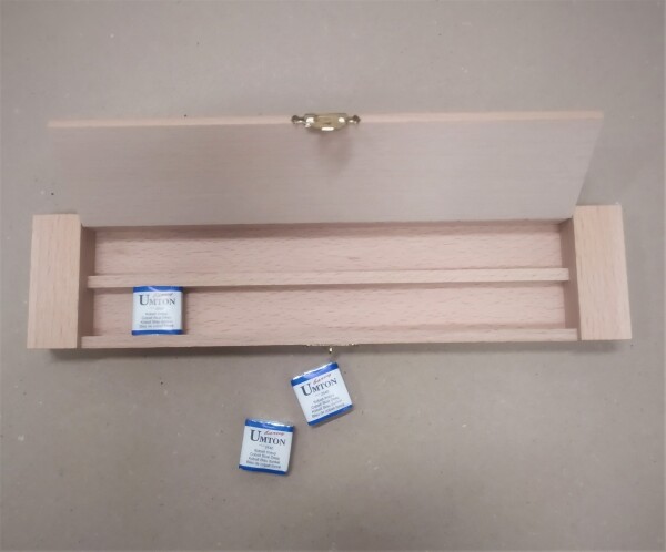 Umton Umton, dřevěná kazeta pro akvarelové pánvičky, pro 20 ks