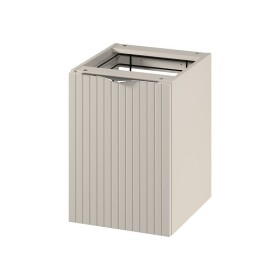CERSANIT - Skříňka s prádelním košem TIRSO 40 cashmere M, montáž FSC MIX70% SGSCH-COC-007574 S1017-030
