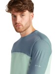 ICEBREAKER Mens Mer 125 Cool-Lite Sphere LS Tee CB, Mint/Blue Ash/Cb (vzorek) velikost: M