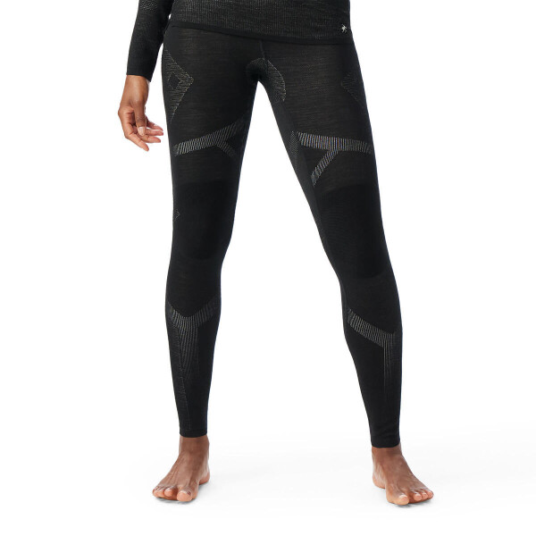 Dámské merino spodky SMARTWOOL Women's Intraknit Thermal Merino Base La, Black/White velikost: S